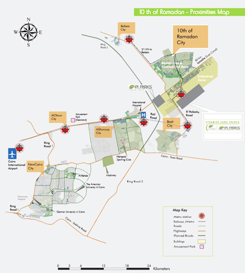 10th Of Ramadan City Map 10Th Of Ramadan | Pyramids Zona Franca (Pzfe) | Industrial Zone | 3 Million  M² | $250Mn | Proposed ‎ | Skyscrapercity Forum